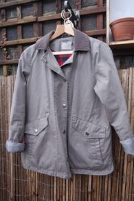 ASOS ladies wax stylish grey jacket