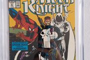 Framed Marc Spectre: Moon Knight Issue 21 CGC 9.8 Punisher Spider-Man Comic
