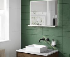 Platform LED Illuminated Bathroom Mirror