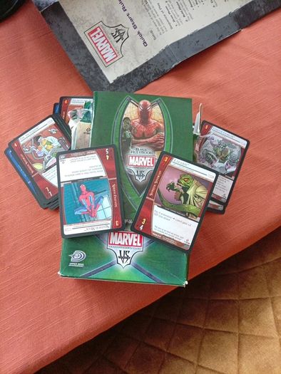 Spider-man V Doc Ock card game