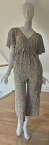 next floral wide leg jumpsuit(size10)