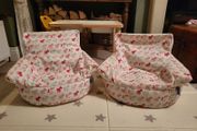 2 x Kids Armchair Bean Bags