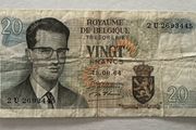 Belgium 20 Francs 1964 Banknote