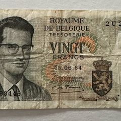 Belgium 20 Francs 1964 Banknote