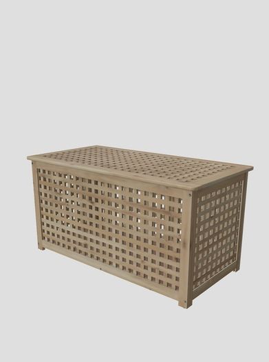Storage table, acacia