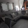 L suite sofa grey sofa Image 5