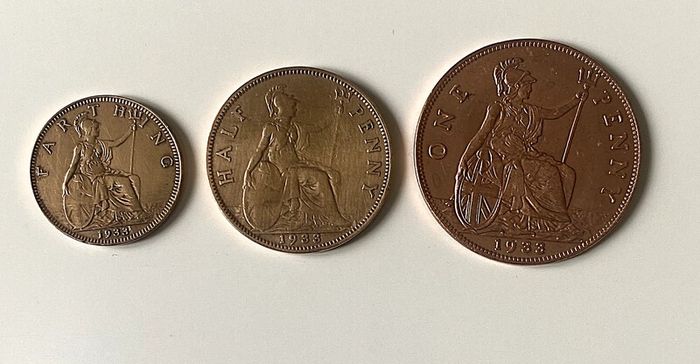 UK 3, From 1933. Free Post