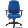 Vista Heavy Duty 24 hour Posture Charcoal or Blue Office Chair Image 9