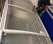 AHT ATHEN Commercial Glass Sliding Lid Display Chest Freezer Excellent Condition