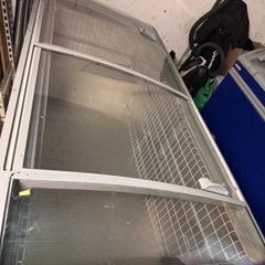AHT ATHEN Commercial Glass Sliding Lid Display Chest Freezer Excellent Condition