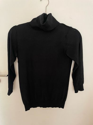 Black warehouse polo neck