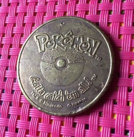 Rare Large Pokemon Brass Coin