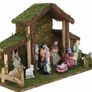 Traditional Christmas Nativity Scene - Stable With 11 Nativity Figures - Christmas Decorations (FREE POSTAGE) Image 3