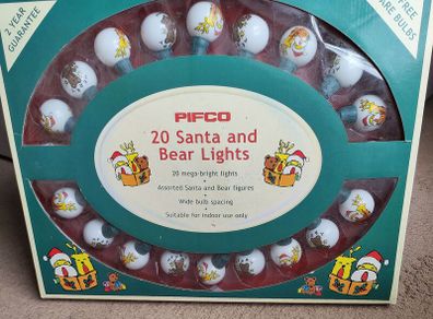REDUDED Pifco 1980s Vintage Christmas lights