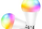 WiFi Smart Bulb Light 10W RGB Colour Changing Light Bulb Works with Phone Google Home IFTTT Wireless Lighting for Home Decoration Bar Party (1 unit) [Energy Class A++]