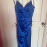Royal blue debs dress Image 5