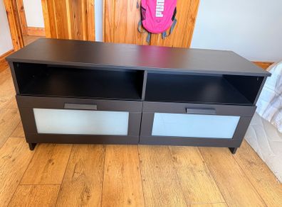 Ikea Tv Stand Only Black Left
