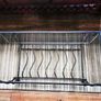 Custom Cast Iron Coffee Table with Glass Top Image 2