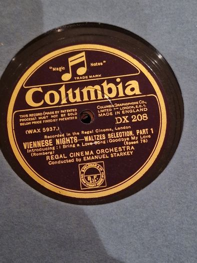 Vintage Album of 78rpm Records