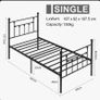 Bed Frame w/ Headboard Image 2