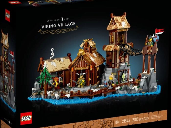 Lego Viking Village Ideas Set No 21343
