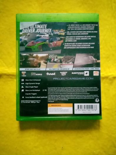 Progect cars 2 Xbox One Games Original