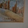 Large vintage watercolor Image 3