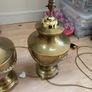 Pair of brass lamp bases Image 3