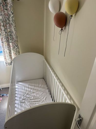 ikea cot & toddler bed