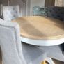 Round extendable dining table - ez living Image 2