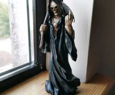 Nemesis Now Death Wish 22cm Figurine, Resin, Black