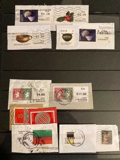 early irish definitive stamps