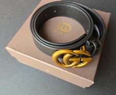 GUCCI Interlocking G Leather Belt 120 48  Made in Italy  Original Box