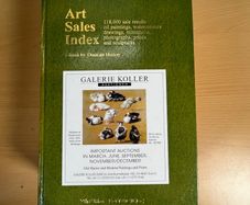 1 x 1996-97 Art Sales Index Book L-Z | Edited by Richard Hislop | Reference Set
