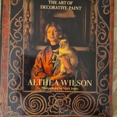 Paint Works. The Art Of Decorative Paint By Althea Wilson. Photographs By Mark Jones. Large Volume Hardback With Dustjacket In Very Good Condition.