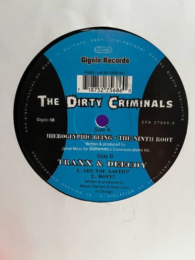 10e each Techno 12" vinyl