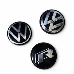 Volkswagen Wheel Centre Caps - Set of 4