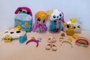 Kawaii Crush Day and Night  Slumber Party Dolls Set Rare!