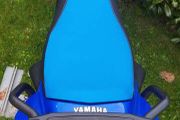 Yamaha XT660 seat with new cover.