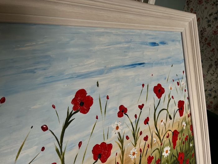 floral oil painting