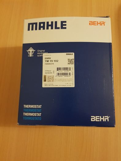 Thermostat Coolant MAHLE Original(Tm 19 102)