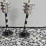 Pair of Dinky Meccano 4 way traffic lights from 1950s Image 2