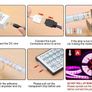 Uk 10m 5050 Rgb 300 Led Strip Lights Colour Changing Flexbile Tape Lighting 12v Image 4