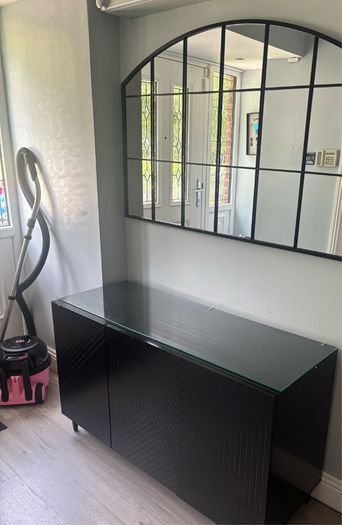 sideboard & mirror