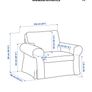 2 seater sofa & matching armchair Image 5