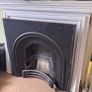 Complete Victorian-Style Fireplace Surround & Cast Iron Insert Image 2