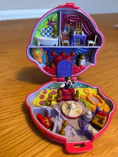 Polly pocket 1995 - Minnie and Mickey Mouse Playcase - Bluebird Toys