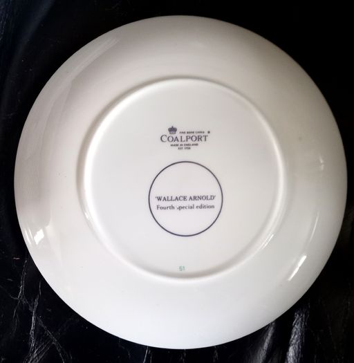 Four Vintage Coalport Wallace Arnold Christmas Plates