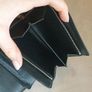 LOUIS VUITTONBlack Electric Epi Leather Joey Wallet Image 8