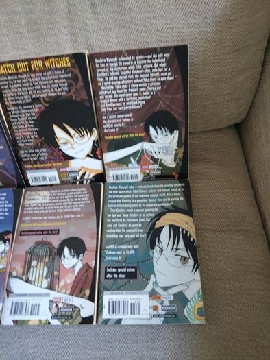 Clamp Manga Books In English 1 2 3 6 8 9 xxxHolic Manga series
